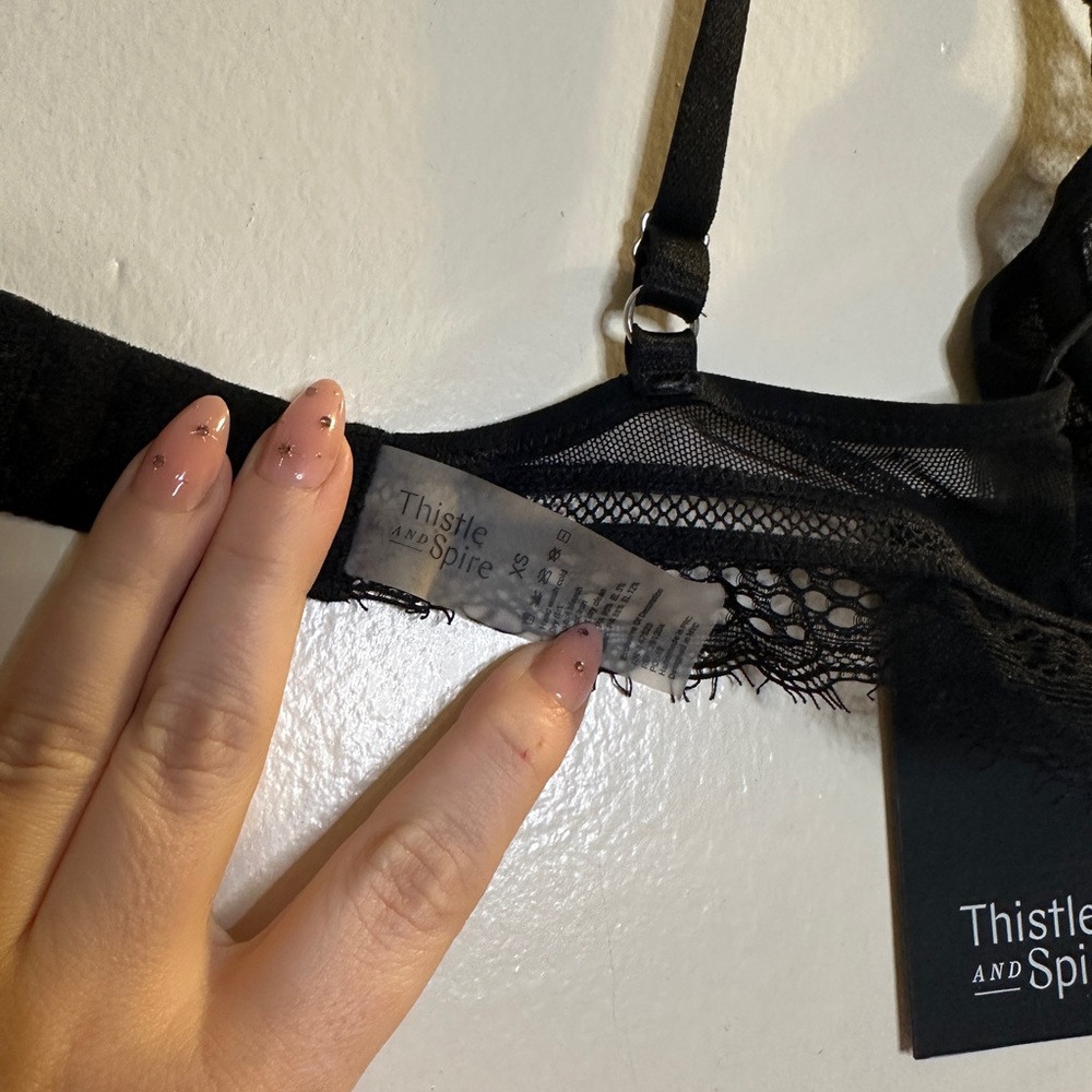 Thistle and Spire Black Lace Bralette - Picture 5 of 5